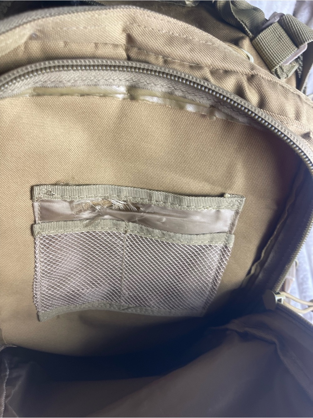 Tactical Military Backpack Coyote Tan MOLLE 3-Day Assault Rucksack Bag - Picture 7 of 7